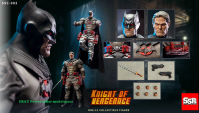 SSR SSC-002 1/12 Revenge Knight Thomas Wayne Flashpoint Batman Action Figure