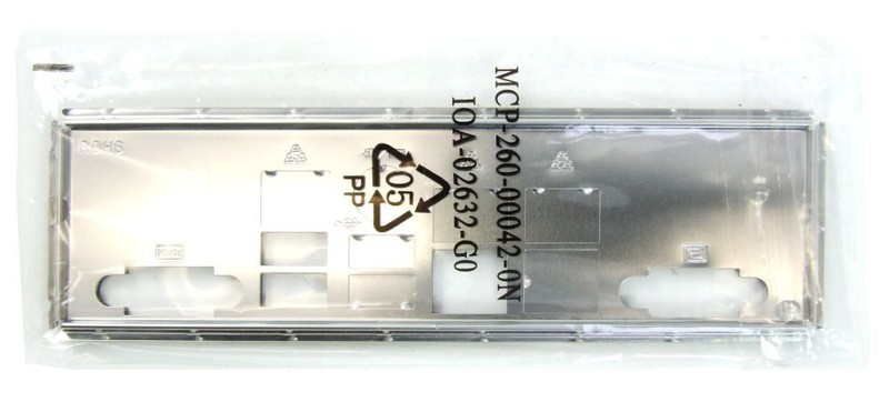 Supermicro I/O Shield Blende Cover X10sll-F X10drc X10drd X11scl-If X11ssh-Ctf