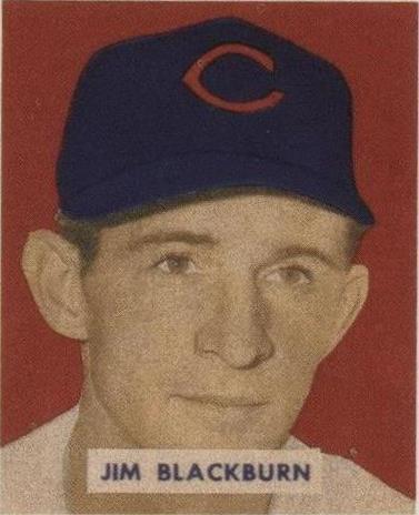 1988 CCC 1949 Bowman Reprints - Jim Blackburn #160