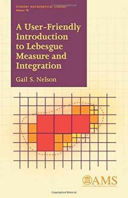 A User-friendly Introduction to Lebesgue - Paperback, by Gail S. Nelson - Good