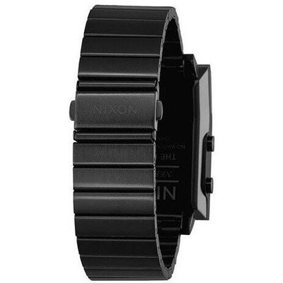 Pre-owned Nixon A1266-001 [dork Too Watch, 34mm, All Black]