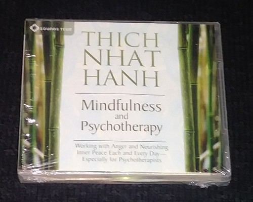 Thich Nhat Hanh Mindfulness and Psychotherapy CD Zen Van Hanh Buddhist Univ NEW