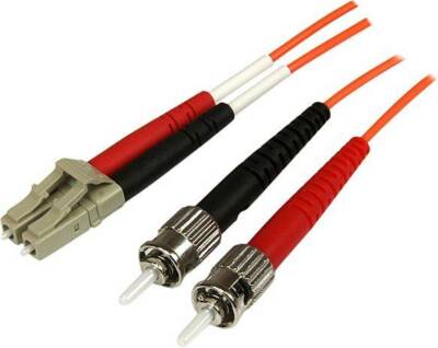 StarTech 50FIBLCST5 StarTech.com 5m Multimode 50/125 Duplex Fiber Patch Cable LC