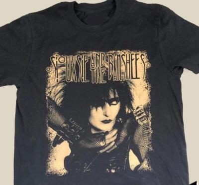 Rare Vintage Siouxsie And The Banshees T Shirt Rock Band T Shirt S-3XL