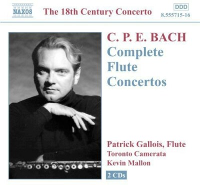 C.P.E. BACH COMPLETE FLUTE CONCERTOS