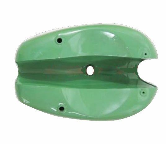 BSA A65 Thunderbolt Green Painted Chrome Plated Petrol Gas Fuel Tank  