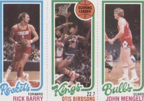 1980-81 Topps - Rick Barry/John Mengelt/Otis Birdsong #48-122-105