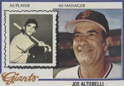 1978 Topps - Joe Altobelli #256
