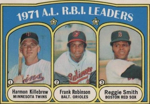 1972 O-Pee-Chee - Frank Robinson Harmon Killebrew Reggie Smith #88