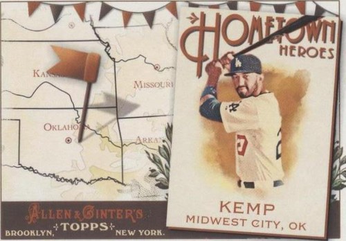 2011 Topps Allen & Ginter's - Matt Kemp #HH84