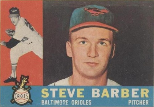 1960 Topps - Steve Barber #514
