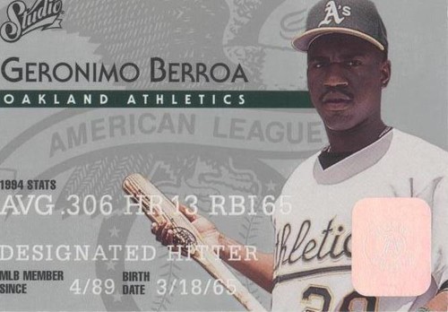 1995 Studio - Geronimo Berroa #198