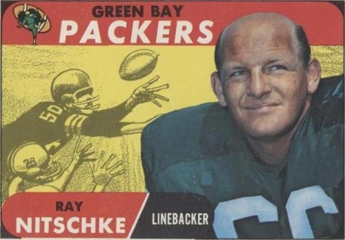 1968 Topps Ray Nitschke #157