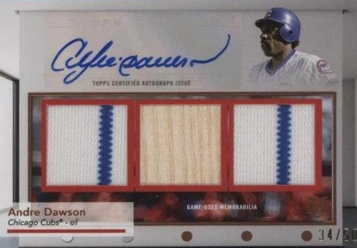 2024 Topps Museum Collection - Andre Dawson #SWTRA-AD