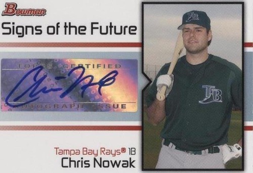 2008 Bowman - Chris Nowak #SOF-CN