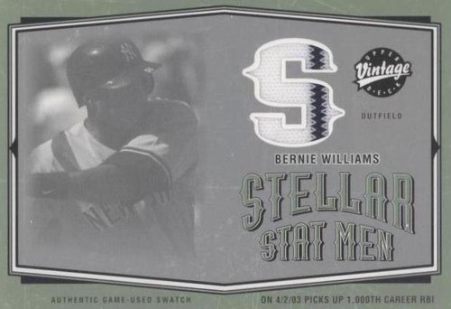 2004 Upper Deck Vintage - Bernie Williams #SSM-26