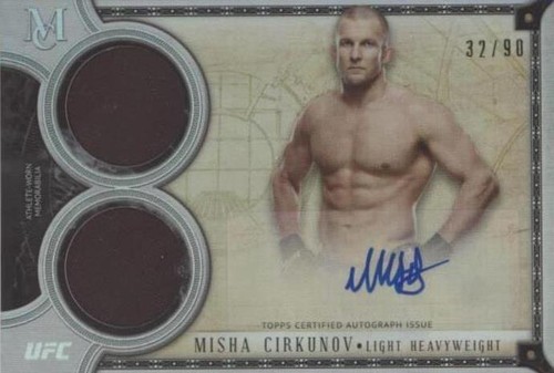 2018 Topps Museum Collection - Misha Cirkunov #SSADR-MC