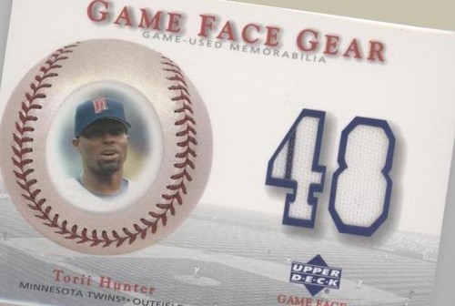 2003 Upper Deck Game Face - Torii Hunter #GG-HU