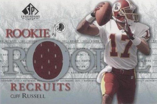 2002 SP Legendary Cuts Cliff Russell #RR-CR