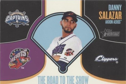 2013 Topps Heritage Minor League Edition - Danny Salazar #RTTS-DS