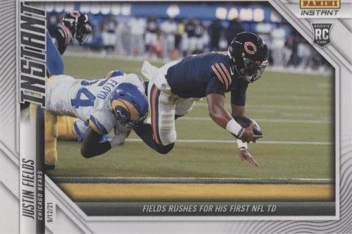 Justin Fields Panini Score 21 Rookie Card! No. TB2 | eBay