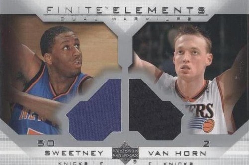 2003-04 Upper Deck Finite - Keith Van Horn/Mike Sweetney #FE14