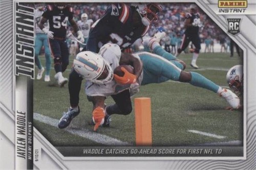 2021 Panini Instant NFL Jaylen Waddle #19