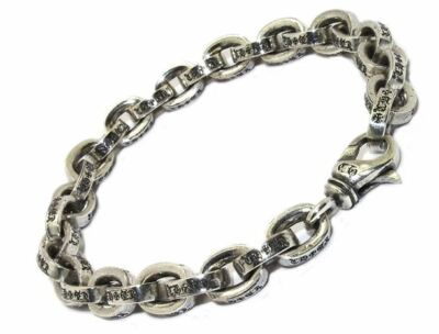 関税・送料込 Chrome Hearts PAPERCHAIN ブレスレット Authentic [Chrome Hearts] PAPERCHAIN LARGE BRACELET 8” | eBay