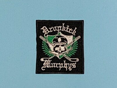 Rock Music Sew / Iron On Embroidered Patch:- Dropkick Murphys (c)
