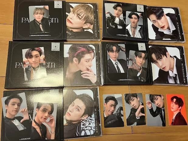 ATEEZ THE WORLD EP.PARADIGM CD & Photo card set SEONGHWA SAN