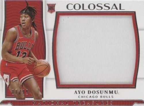 2021-22 Panini National Treasures - Ayo Dosunmu #CR-ADM