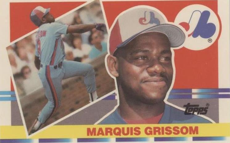 1990 Topps Big - Marquis Grissom #138