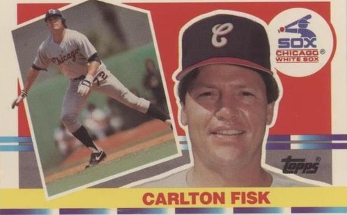 1990 Topps Big - Carlton Fisk #176