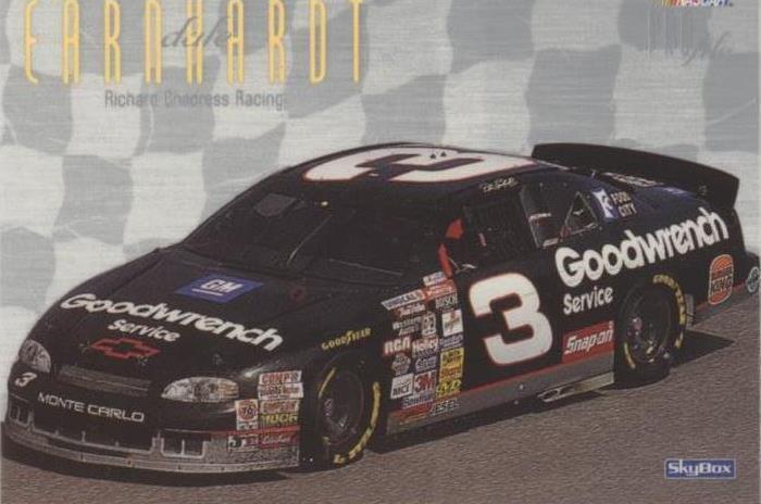 1997 SkyBox NASCAR Profile - Dale Earnhardt #63