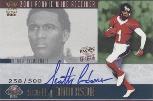 2001 Pacific Crown Royale Scotty Anderson #1