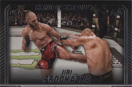 2024 Topps UFC Knockout - Jiri Prochazka #42