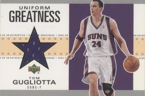 2002-03 Upper Deck UD Authentics - Tom Gugliotta #TG-U