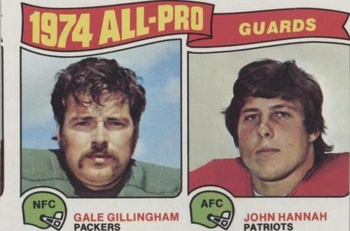 1975 Topps Gale Gillingham John Hannah #205