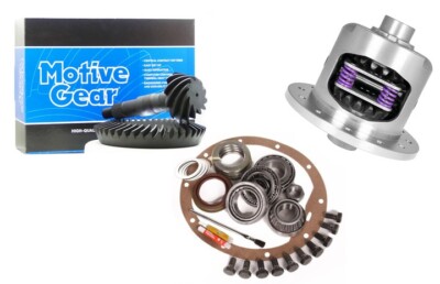 90-98 Chevy GM 8.5'' 3.90 Ring and Pinion 30 Spline Duragrip Posi Motive Gear Pkg