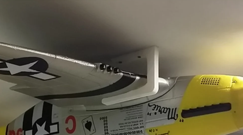 RC Airplane  Hanger Ceiling Mount Wall Bracket for Hanging Small Planes