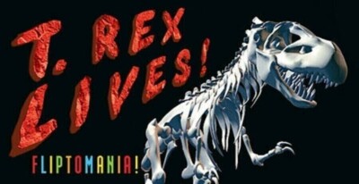 Daumenkino ⭐ T-REX LIVES ! ⭐ DINOSAURIER ⭐ NEU & OVP ! Fliptomania Flip Book !