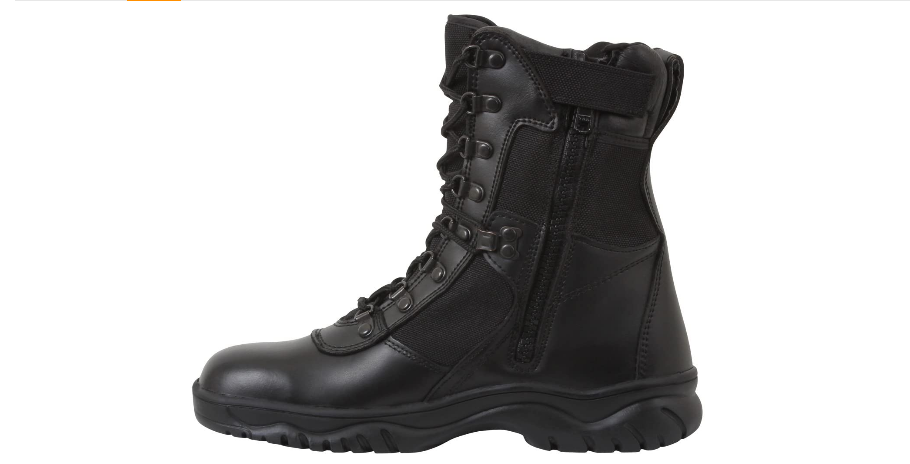 5 R Forced Entry Deployment Black Side Zip 8" 5053 New Nwt