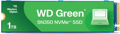 Western Digital 1TB WD Green SN350 Nvme Internal SSD Solid State Drive - Gen3 Pc