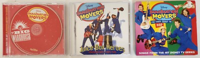 Disney Imagination Movers 3 CDs - Big Warehouse, Juice Box Heroes, About to Hop