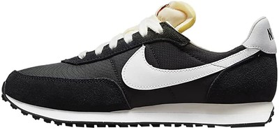 Nike Waffle Trainer 2 для больших детей, черный/белый/оранжевый (DC6477 001)