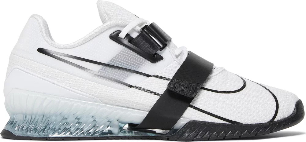 

Nike Romaleos 4 Белые черные кроссовки Обувь для тяжелой атлетики CD3463-101 Мужские 12, Белый, Nike Romaleos 4