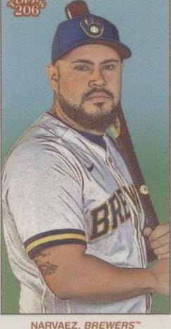2022 Topps 206 Series 3 - Omar Narvaez #W3-82
