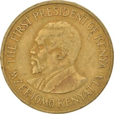 Kenya様 Kenya 5 Cents | Jomo Kenyatta 1963 - 1978 Coin KM10 1969
