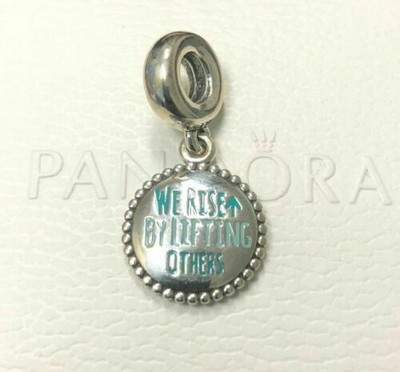 Authentic Pandora Sterling Silver ENG791169_53 We Rise By Lifting Others