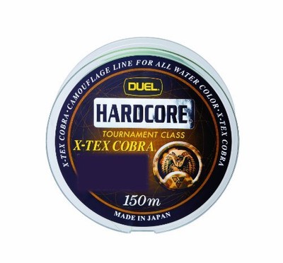 Duel nylon line hardcore X-Tex Cobra 150m 4Lbs H3231